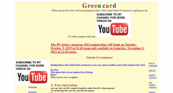 Desktop Screenshot of greencard.wheredata.net